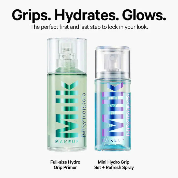 Milk Hydro Grip Primer + Dewy Setting Spray Makeup Set