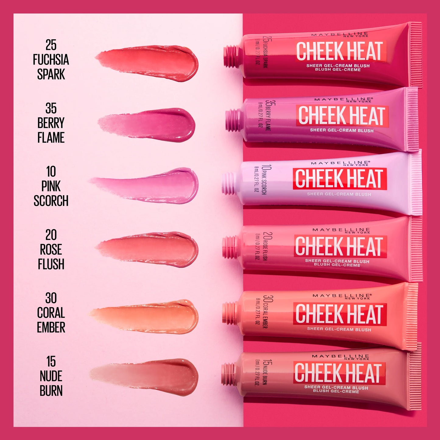 Maybelline Cheek Heat Cream Blush