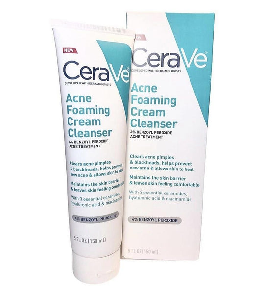 Acne Foaming Cream Cleanser Cerave