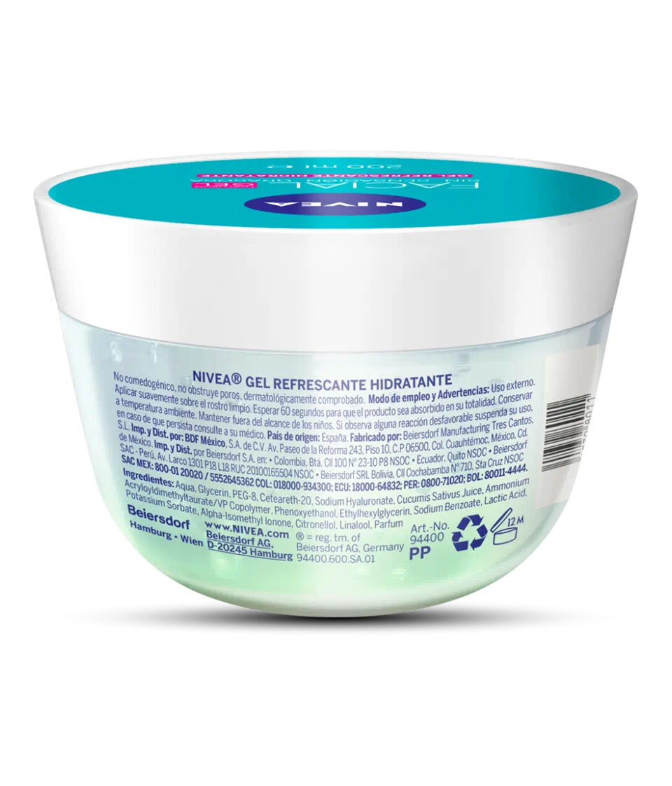 Nivea Crema con Ácido Hialuronico Gel Facial Refrescante