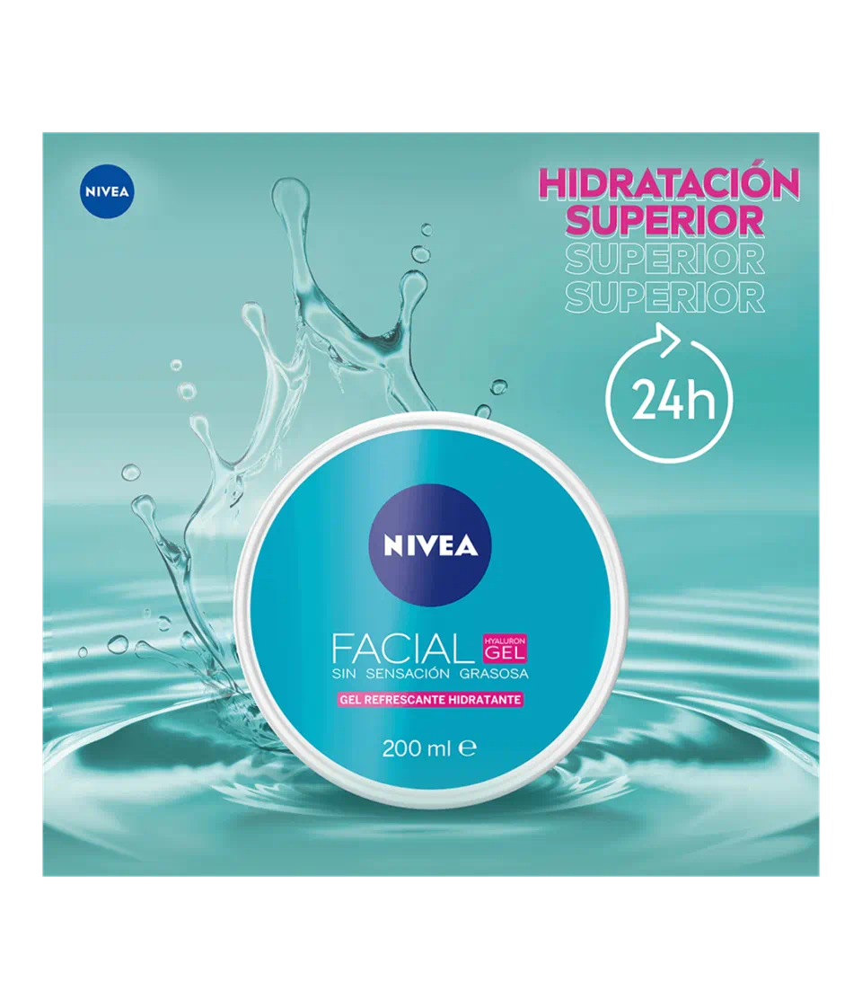 Nivea Crema con Ácido Hialuronico Gel Facial Refrescante