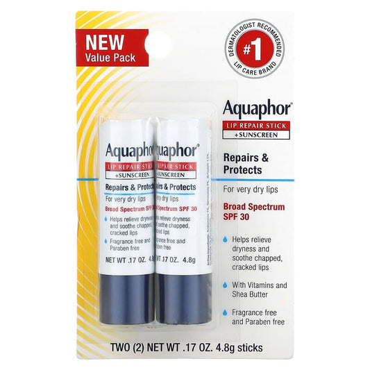 Aquaphor Lip Balm Stick 2 Pack