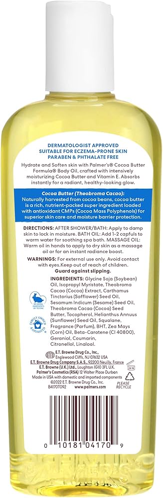 Palmer’s Cocoa Butter Moisturizing Body Oil