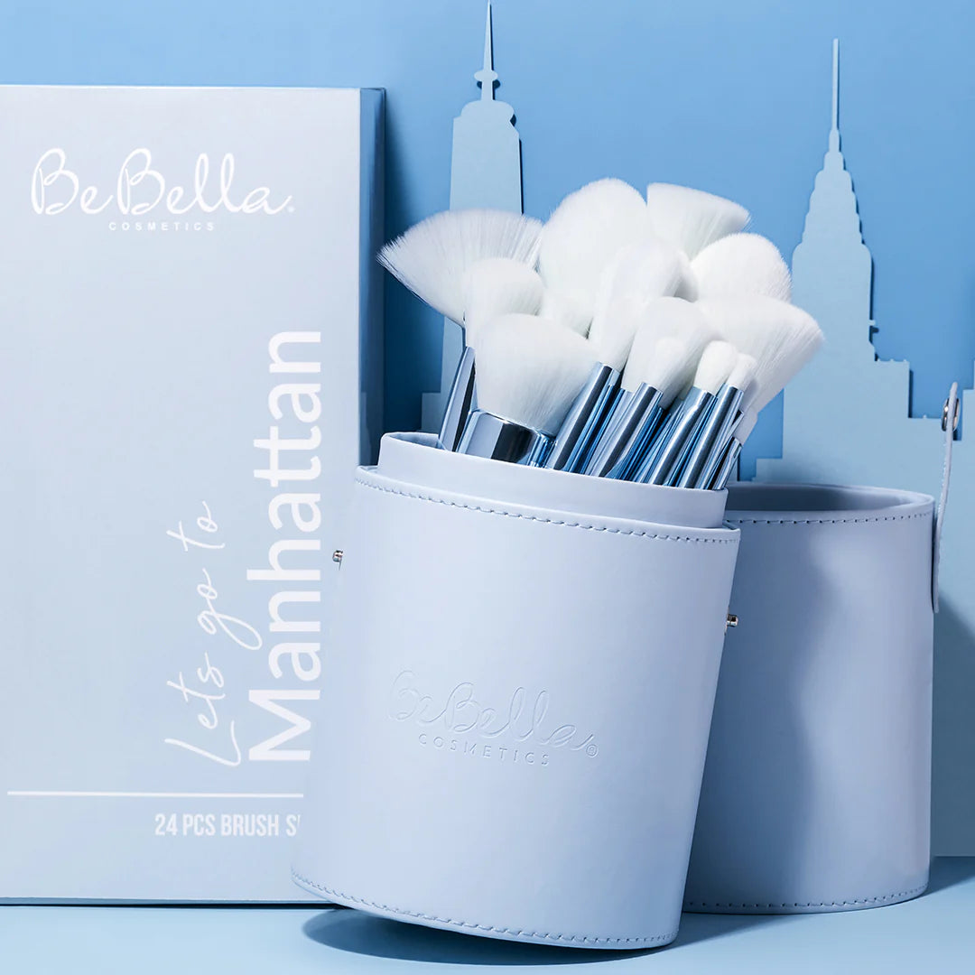 Brochas 24pcs Be Bella Cosmetics Lets Go to Manhattan