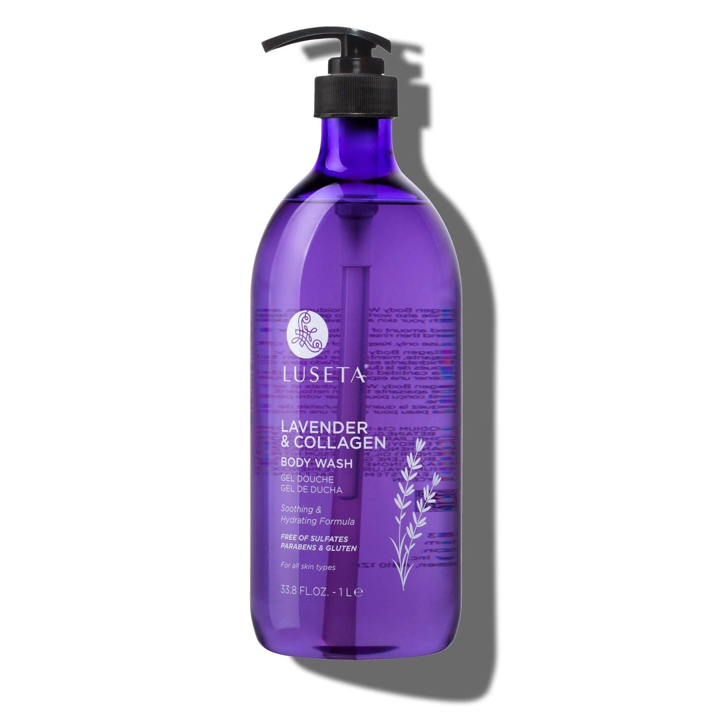 Body Wash Lavender &Collagen Luseta Beauty
