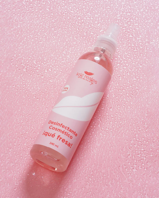 Kriz Reales Beauty desinfectante Cosmético ¡que fresa!