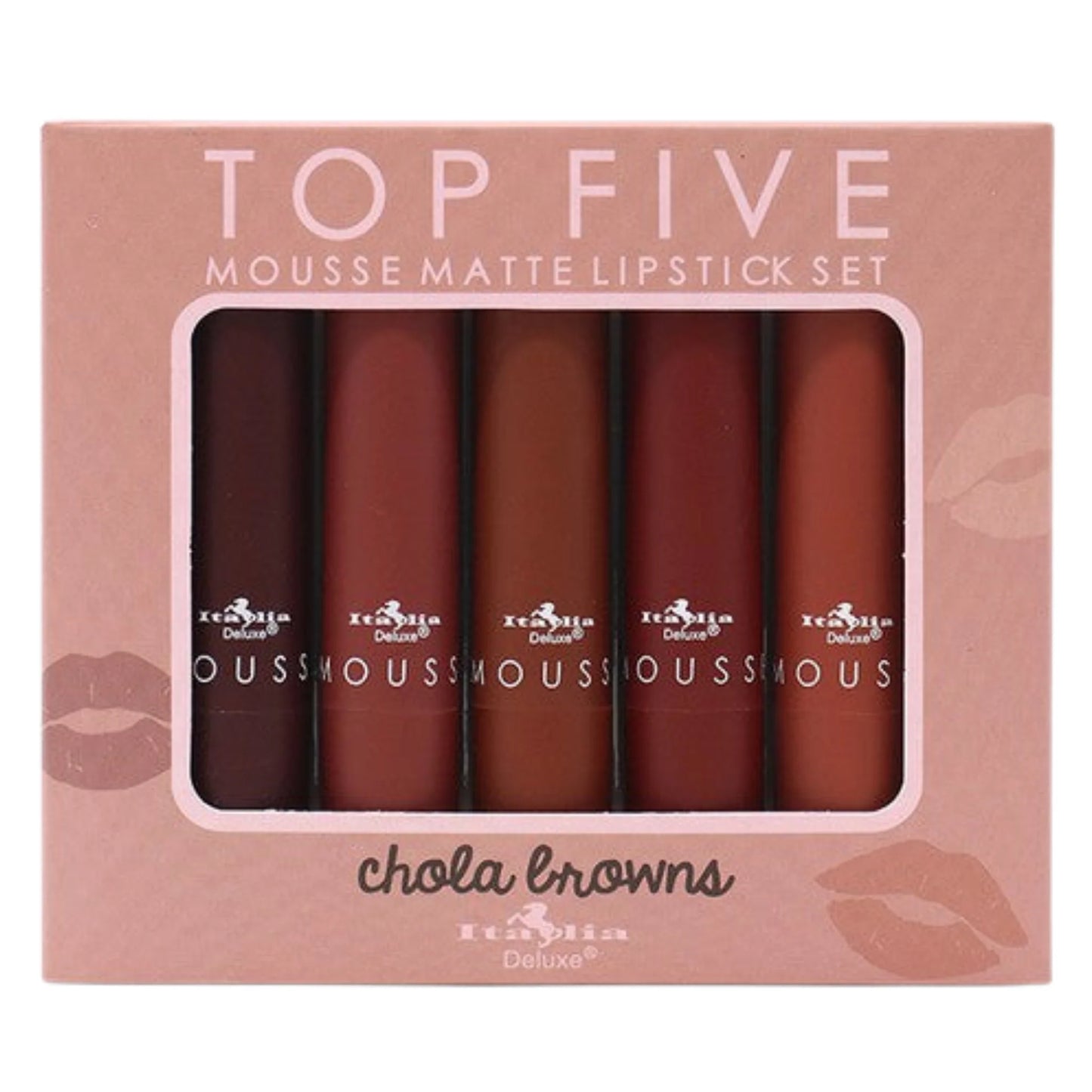 Italia Kit Labiales Top Five Chola Browns