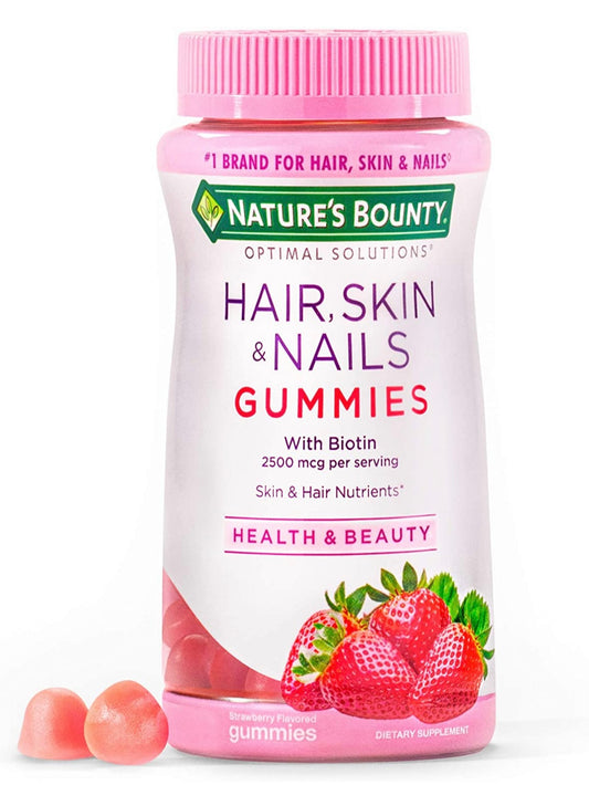 Nature’s Bounty Hair, Skin & Nails 90 Gummies Biotin