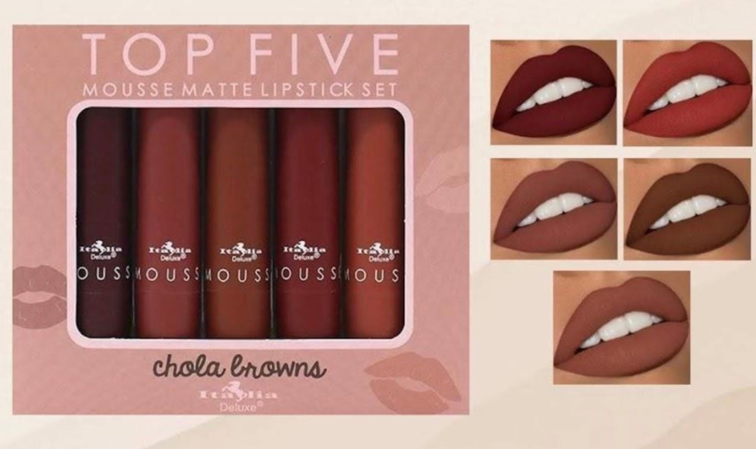 Italia Kit Labiales Top Five Chola Browns
