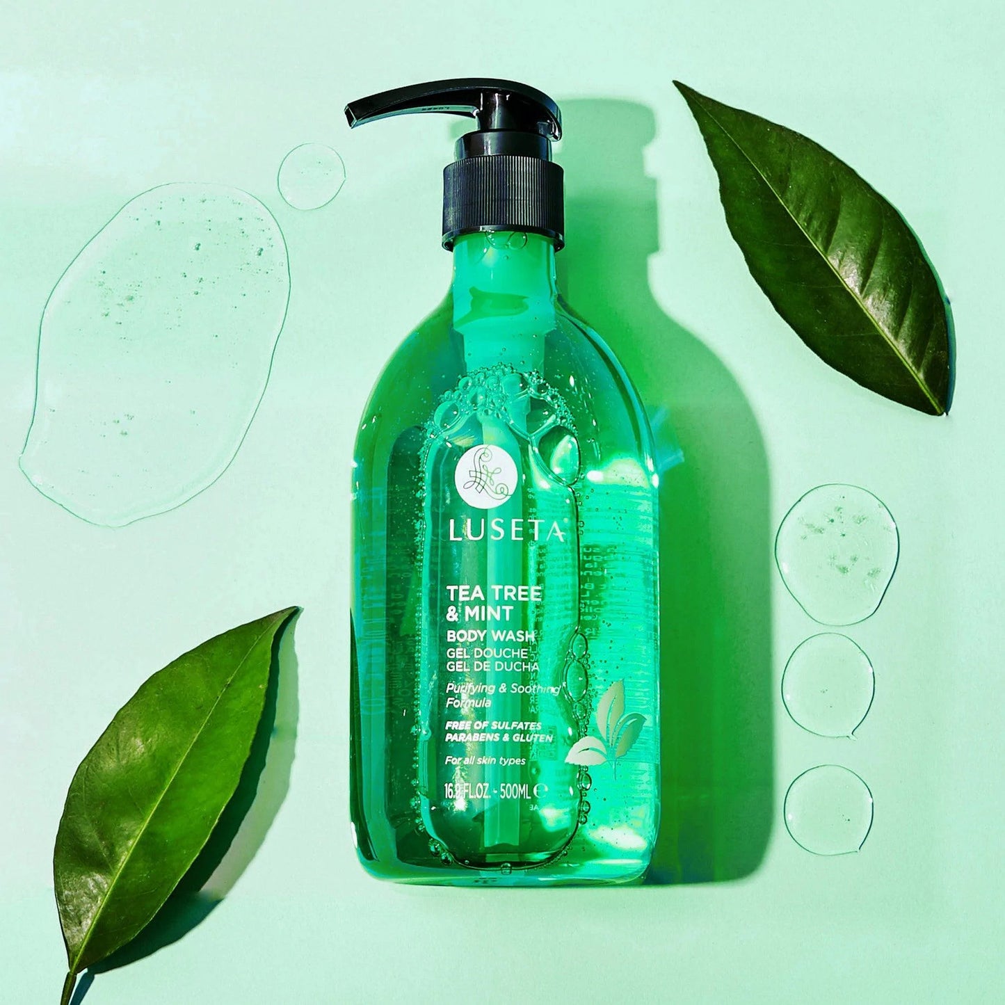 Body Wash Tea Tree & Mint Luseta Beauty